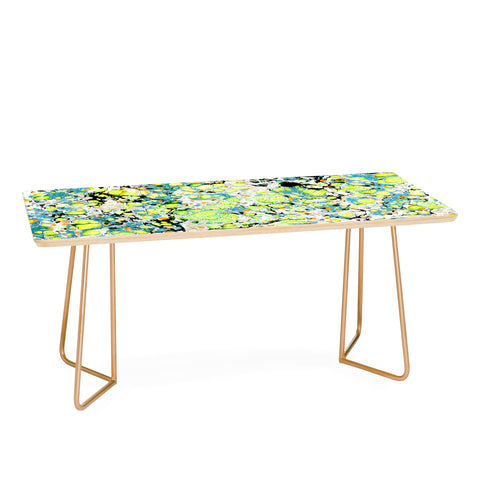 Amy Sia Marble Bubble Neon Coffee Table