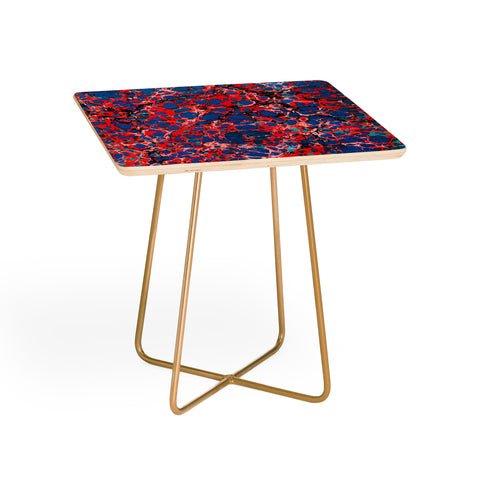 Amy Sia Marble Bubble Red Side Table