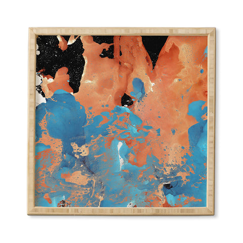 Amy Sia Marble Inversion II Framed Wall Art