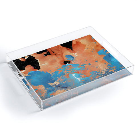 Amy Sia Marble Inversion II Acrylic Tray