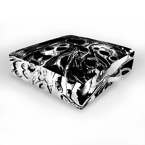 Amy Sia Marble Reverse Outdoor Floor Cushion