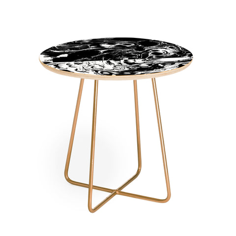 Amy Sia Marble Reverse Round Side Table