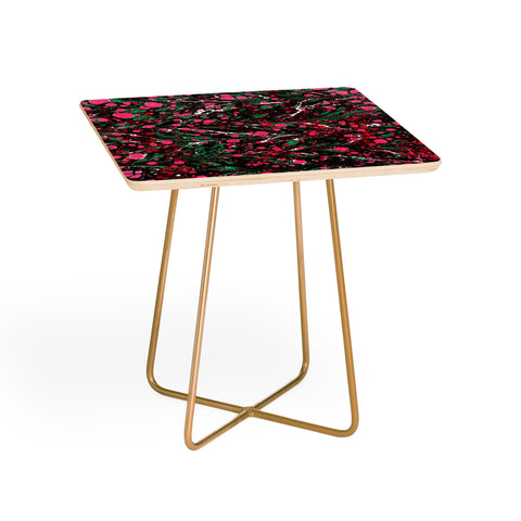 Amy Sia Marbled Illusion Pink Side Table