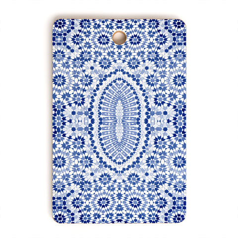 Amy Sia Morocco Navy Cutting Board Rectangle