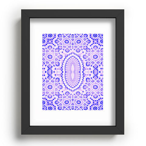 Amy Sia Morocco Purple Recessed Framing Rectangle
