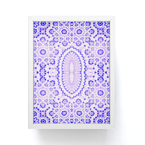 Amy Sia Morocco Purple Framed Mini Art Print