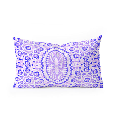 Amy Sia Morocco Purple Oblong Throw Pillow