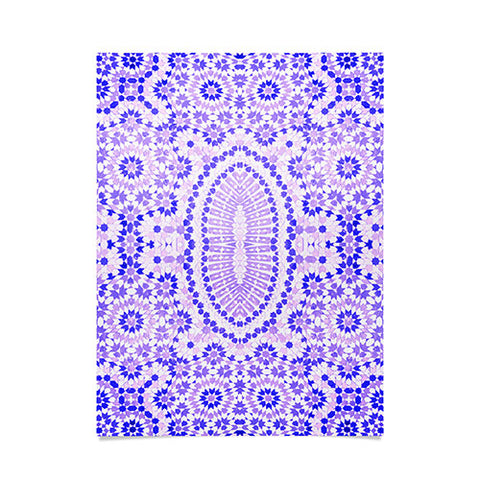 Amy Sia Morocco Purple Poster