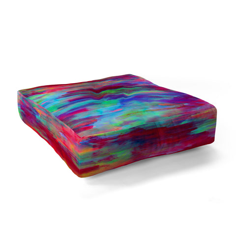 Amy Sia Moving Sunsets Floor Pillow Square