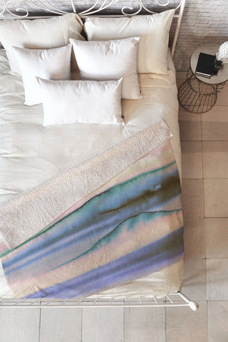 Amy Sia Mystic Dream Pastel Fleece Throw Blanket