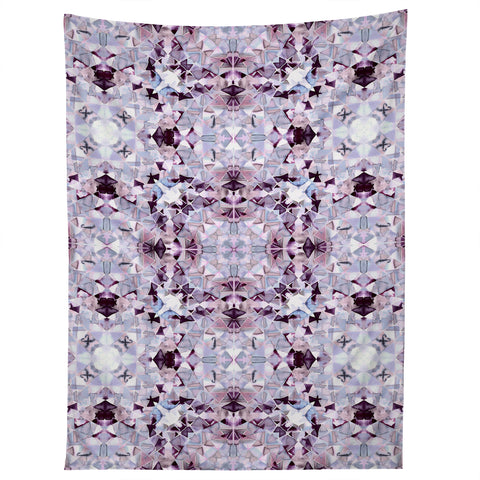 Amy Sia New York Geo Purple Tapestry