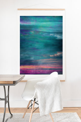 Amy Sia Ocean Sky Art Print And Hanger