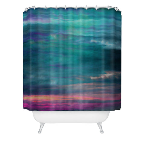 Amy Sia Ocean Sky Shower Curtain