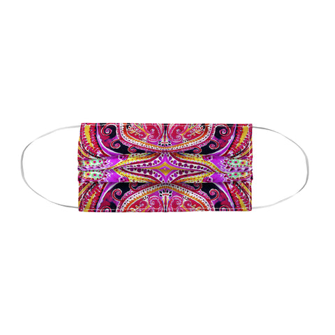 Amy Sia Paisley Hot Pink Face Mask