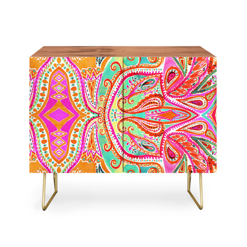 Amy Sia Paisley Pink Credenza