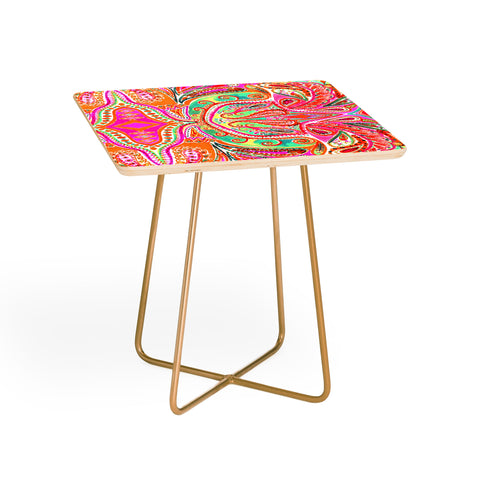 Amy Sia Paisley Pink Side Table