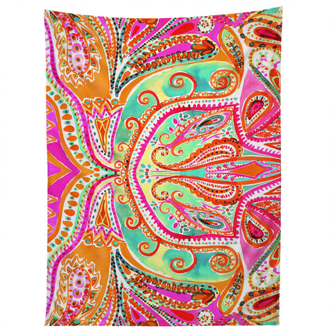 Amy Sia Paisley Pink Tapestry