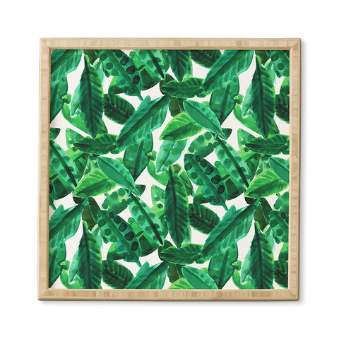 Amy Sia Palm Green Framed Wall Art