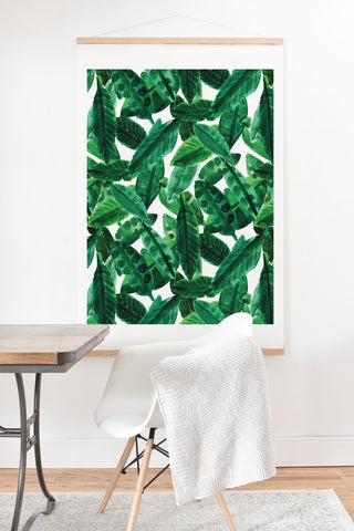 Amy Sia Palm Green Art Print And Hanger
