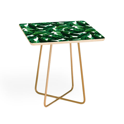Amy Sia Palm Green Side Table