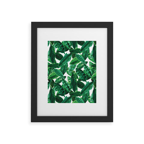 Amy Sia Palm Green Framed Art Print