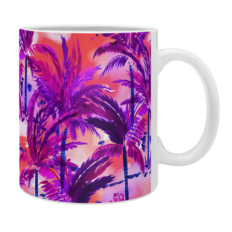 Amy Sia Palm Tree Purple Coffee Mug
