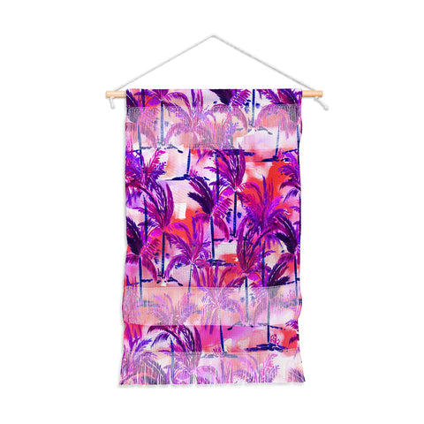 Amy Sia Palm Tree Purple Wall Hanging Portrait