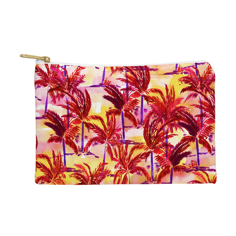 Amy Sia Palm Tree Sunset Pouch
