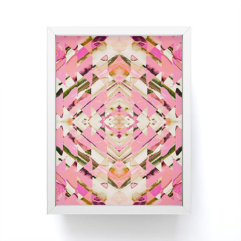 Amy Sia Paros Pink Framed Mini Art Print