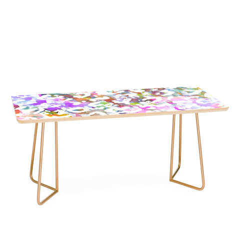 Amy Sia Pastel Leopard Coffee Table