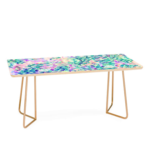 Amy Sia Pastel Triangle Coffee Table