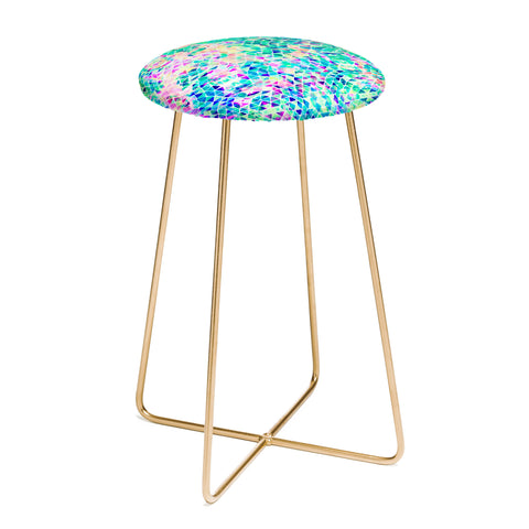 Amy Sia Pastel Triangle Counter Stool