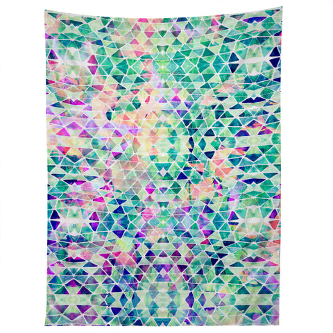 Amy Sia Pastel Triangle Tapestry