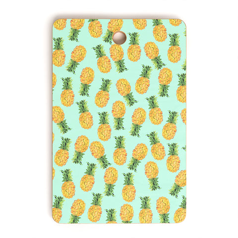 Amy Sia Pineapple Fruit Cutting Board Rectangle