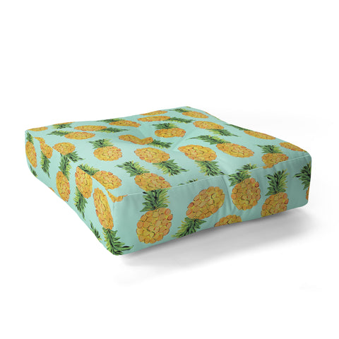 Amy Sia Pineapple Fruit Floor Pillow Square