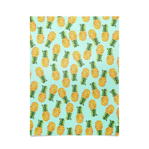 Amy Sia Pineapple Fruit Poster