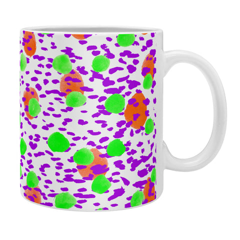 Amy Sia Polka Dot Orange Coffee Mug