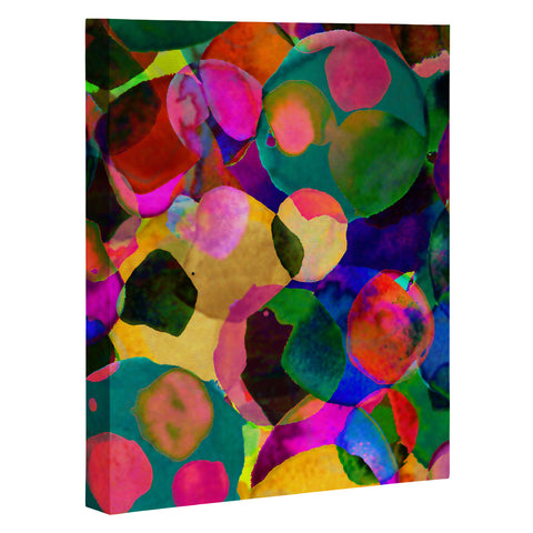 Amy Sia Rainbow Spot Art Canvas