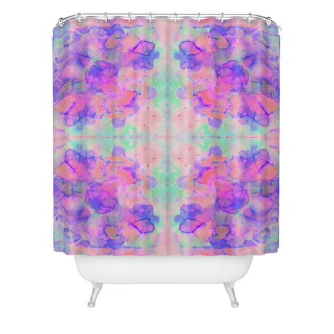 Amy Sia Sorbet Shower Curtain