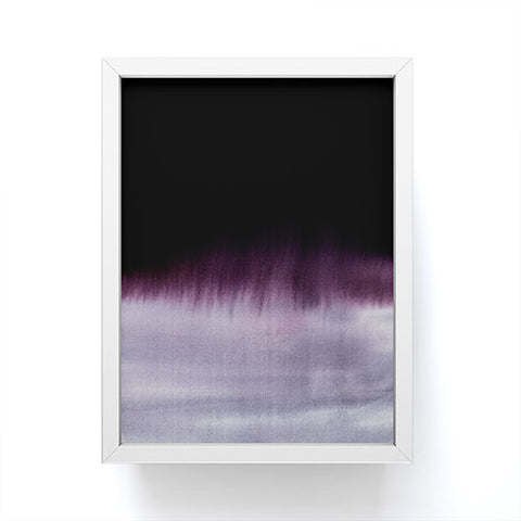 Amy Sia Squall Monochrome Framed Mini Art Print