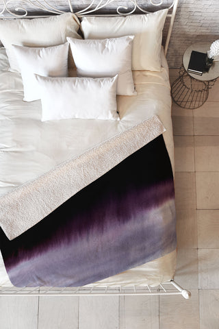 Amy Sia Squall Monochrome Fleece Throw Blanket