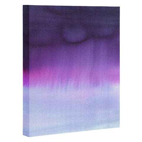 Amy Sia Squall Purple Art Canvas