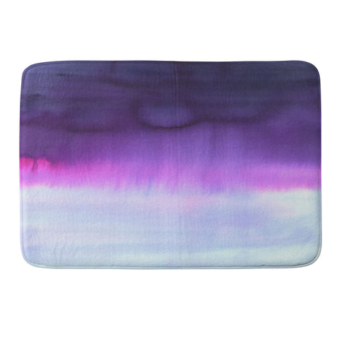 Amy Sia Squall Purple Memory Foam Bath Mat
