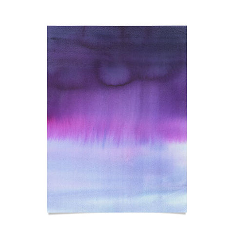 Amy Sia Squall Purple Poster