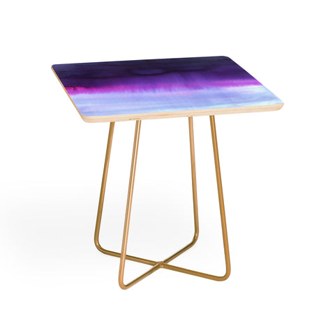 Amy Sia Squall Purple Side Table