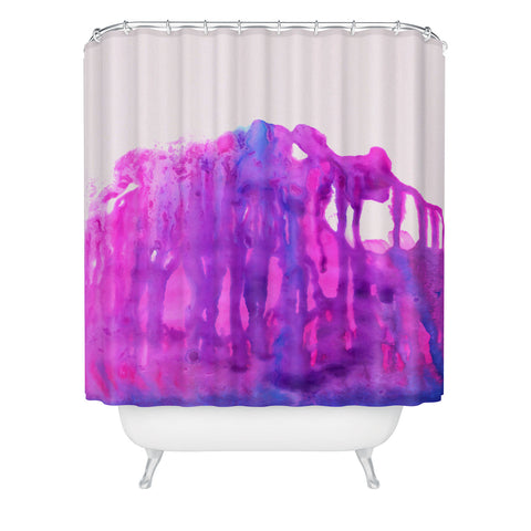 Amy Sia Storm Shower Curtain