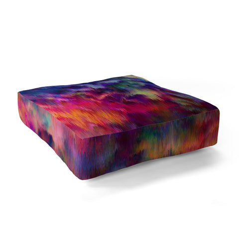 Amy Sia Sunset Storm Floor Pillow Square
