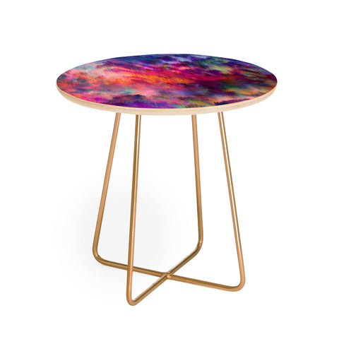 Amy Sia Sunset Storm Round Side Table