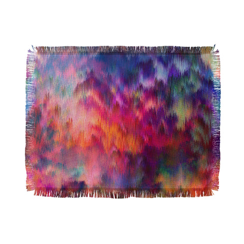 Amy Sia Sunset Storm Throw Blanket