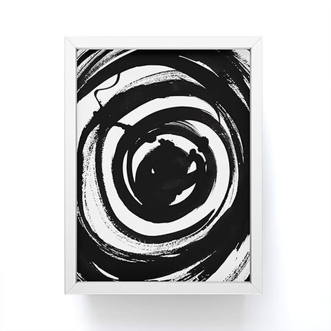 Amy Sia Swirl Black Framed Mini Art Print